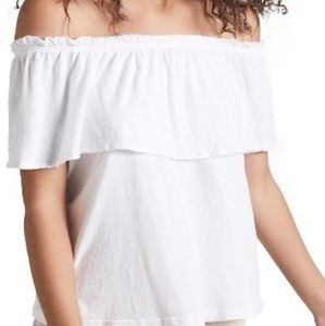 Current/Elliot- The Ruffle Top SZ 0